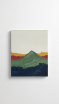 Forest Green Ridge canvas print